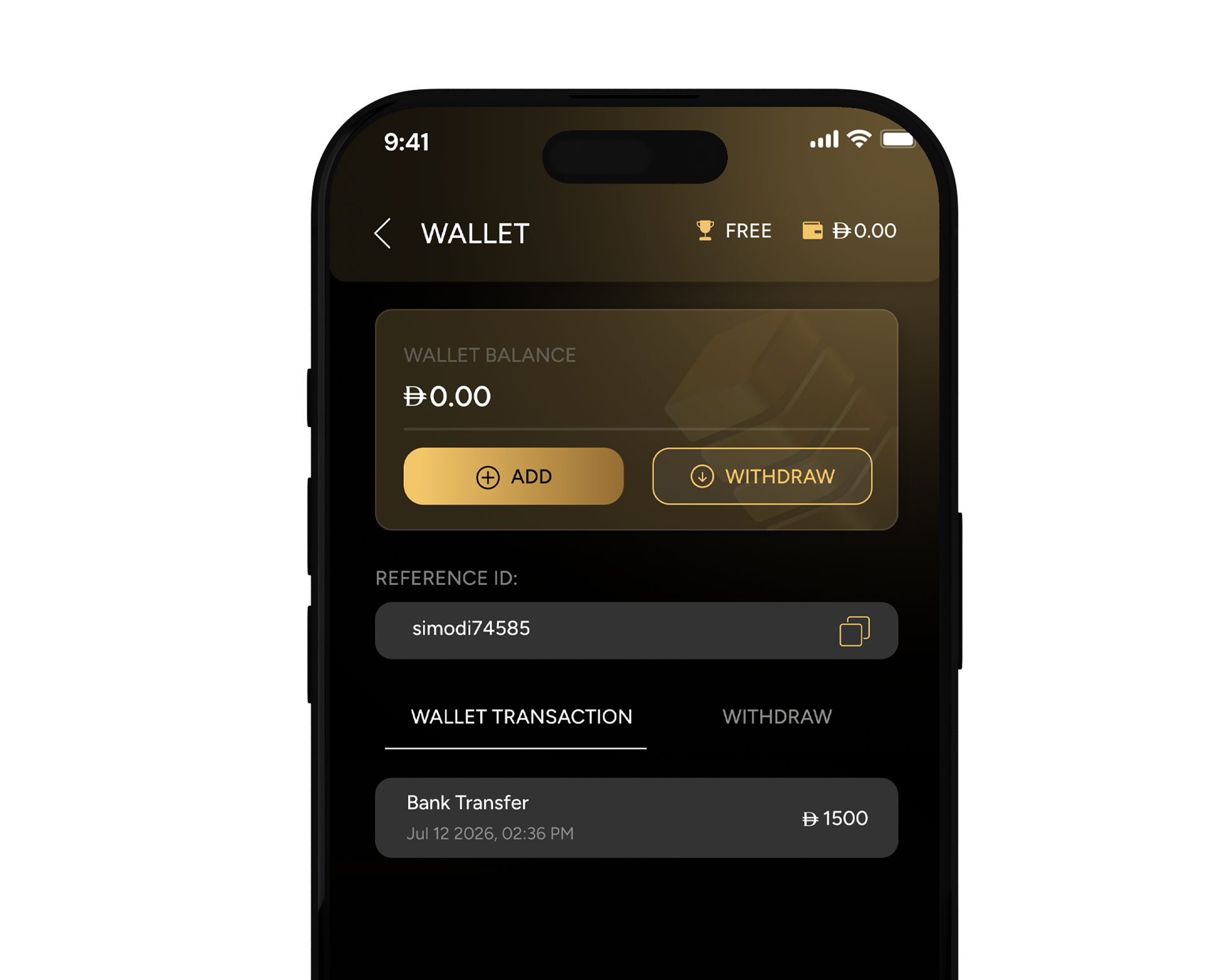 Add Fund