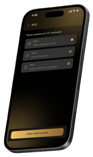 Simodi identity verification screen